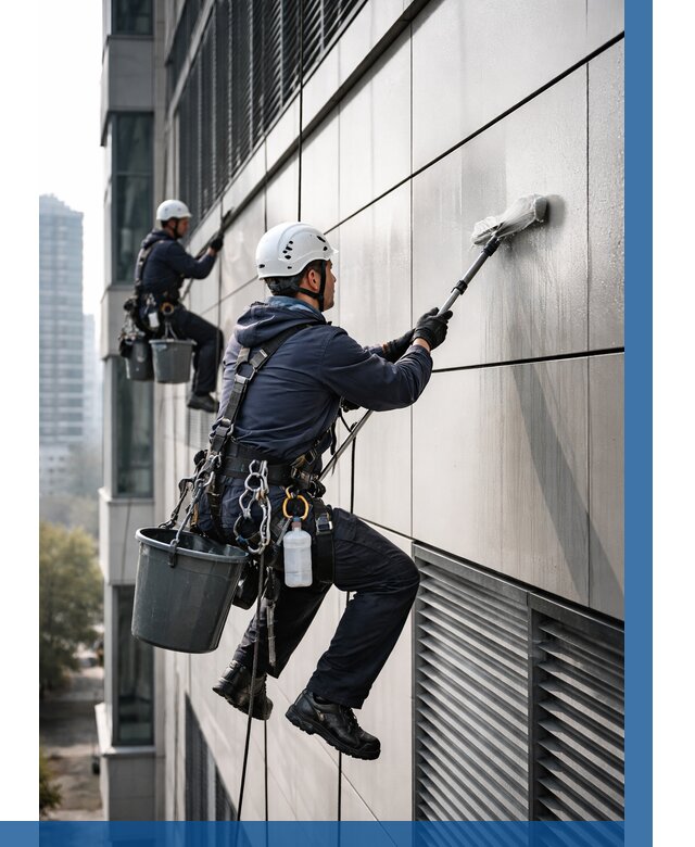 Мойка вентилируемого фасада в Лиски от 274 р. | ВЫСОТНИК-Лск