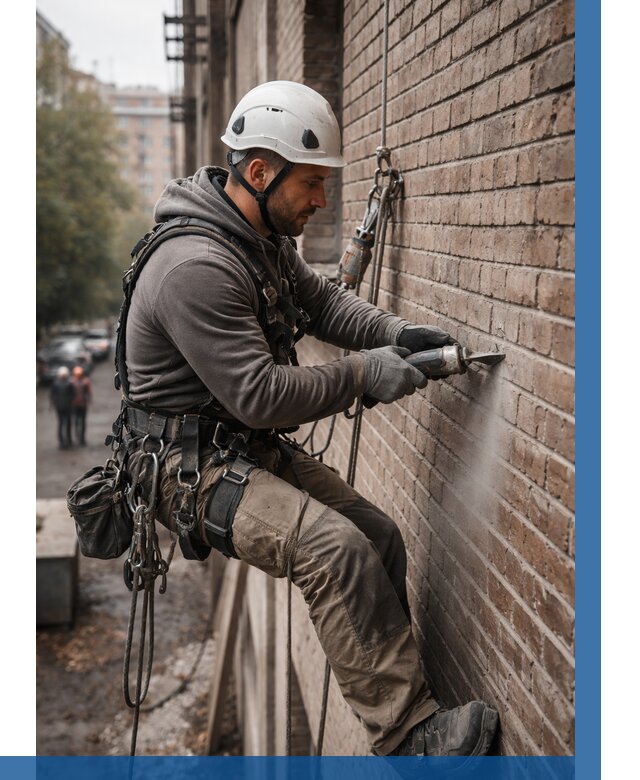 Расшивка кирпичных швов в Лиски от 656 р. | ВЫСОТНИК-Лск