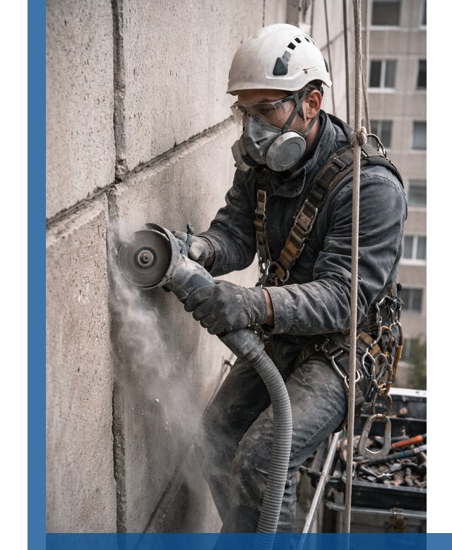 Штробление межпанельных швов в Лиски качественно и быстро