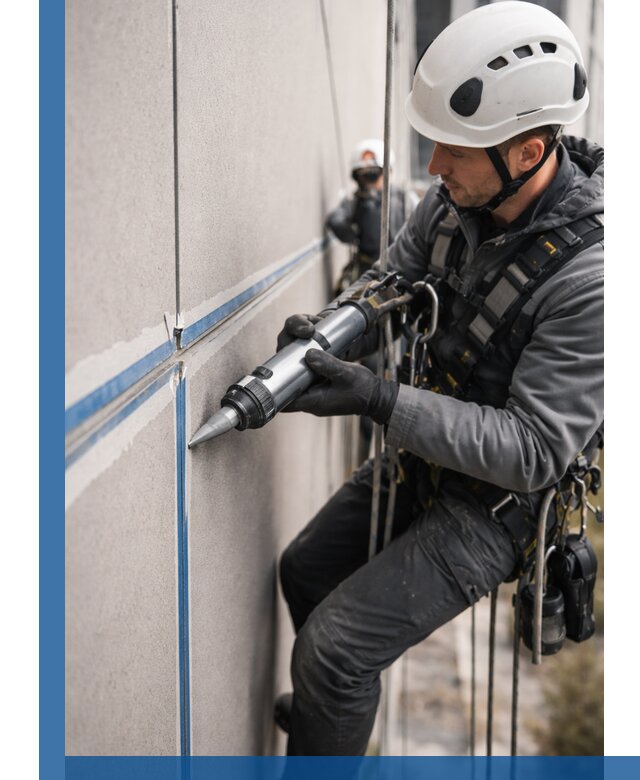 Герметизация стыков фасадных панелей в Лиски качественно и быстро