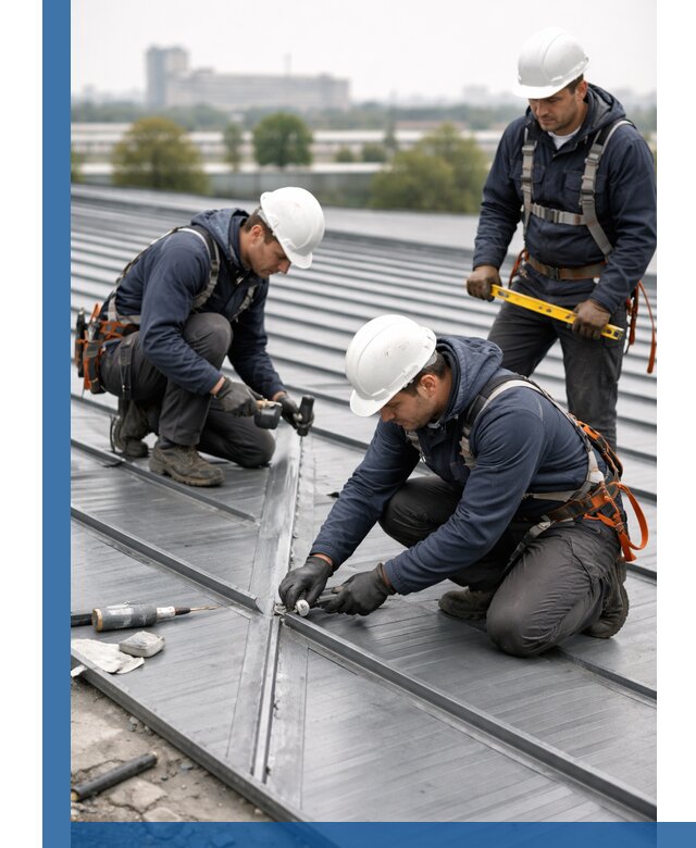 Ремонт фальцевой кровли в Лиски срочно и качественно