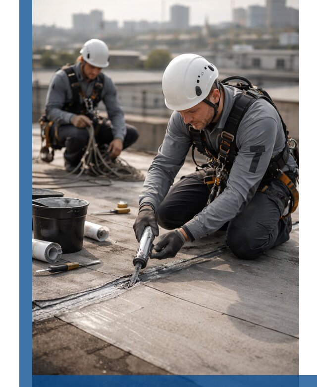 Аварийное и капитальное устранение протечек кровли в Лиски