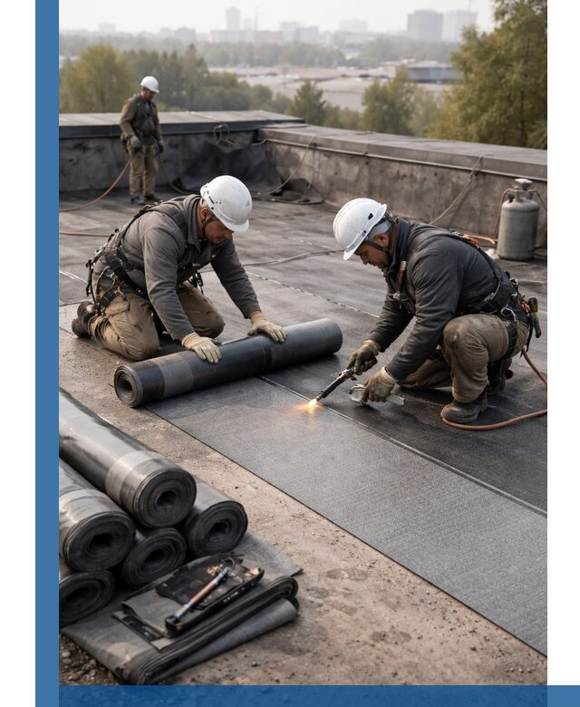 Монтаж мягкой кровли в Лиски профессионально и надежно