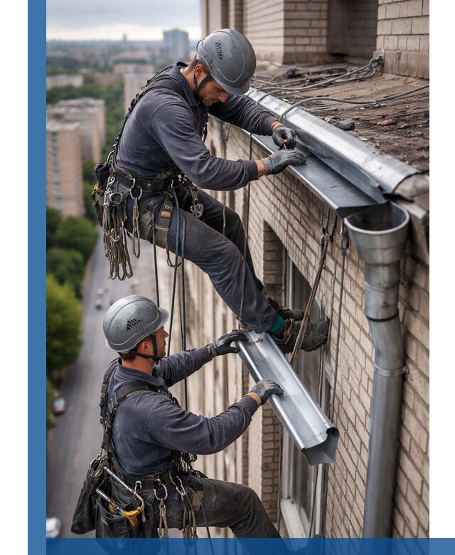 Ремонт водосточных желобов в Лиски, быстро и качественно