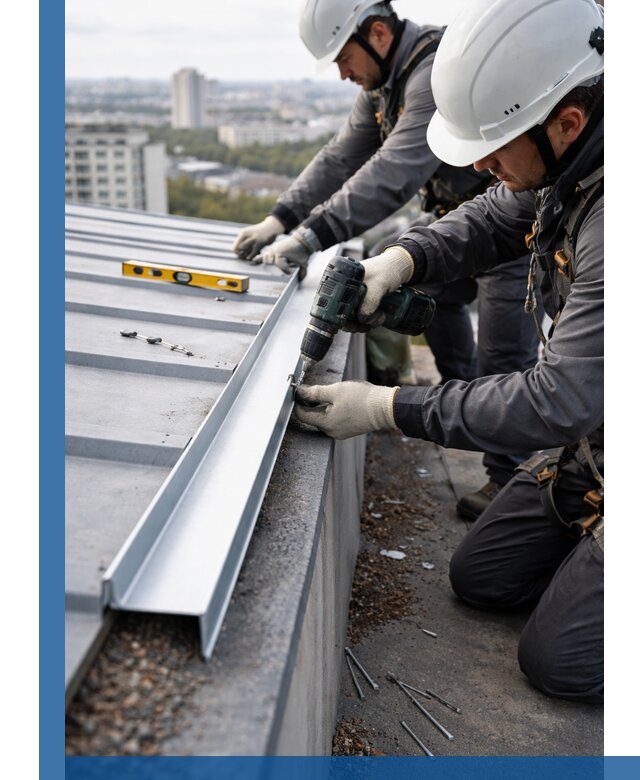 Монтаж капельника на кровле в Лиски с гарантией качества