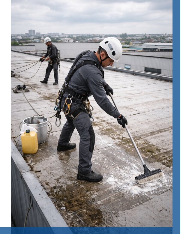 Очистка крыши по графику в Лиски от 8206 р. | ВЫСОТНИК-Лск