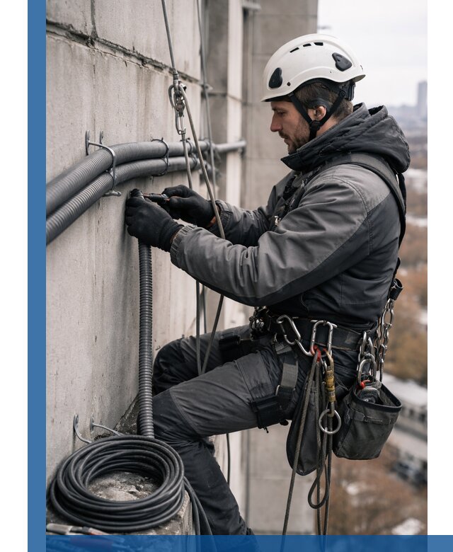 Профессиональный монтаж гофры для кабеля в Лиски с гарантией