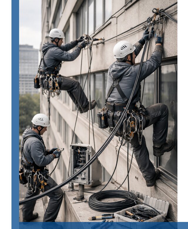 Прокладка оптоволоконного кабеля в Лиски под ключ с тестированием