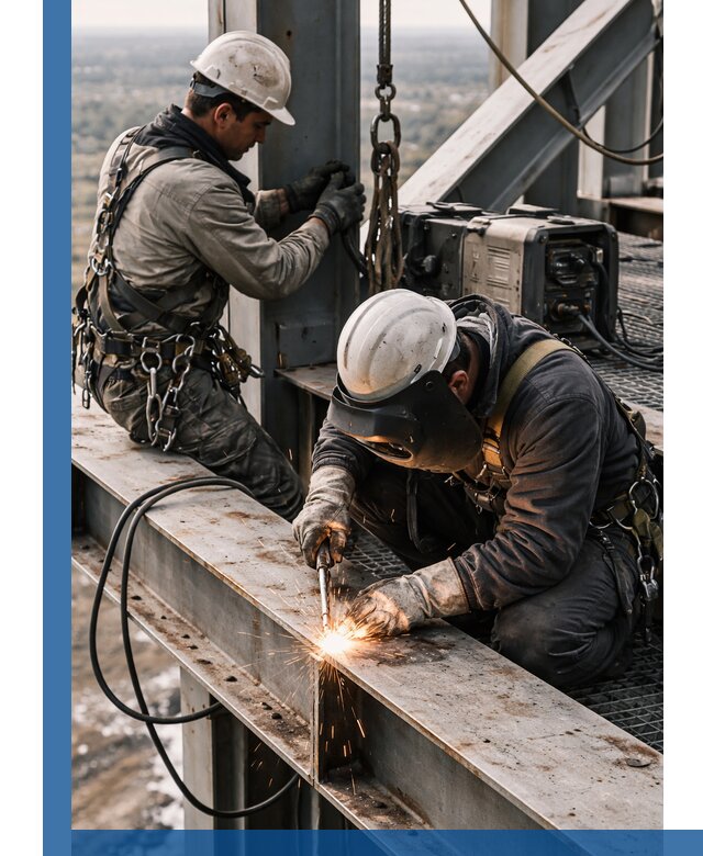 Высотные сварочные работы в Лиски для промышленных объектов