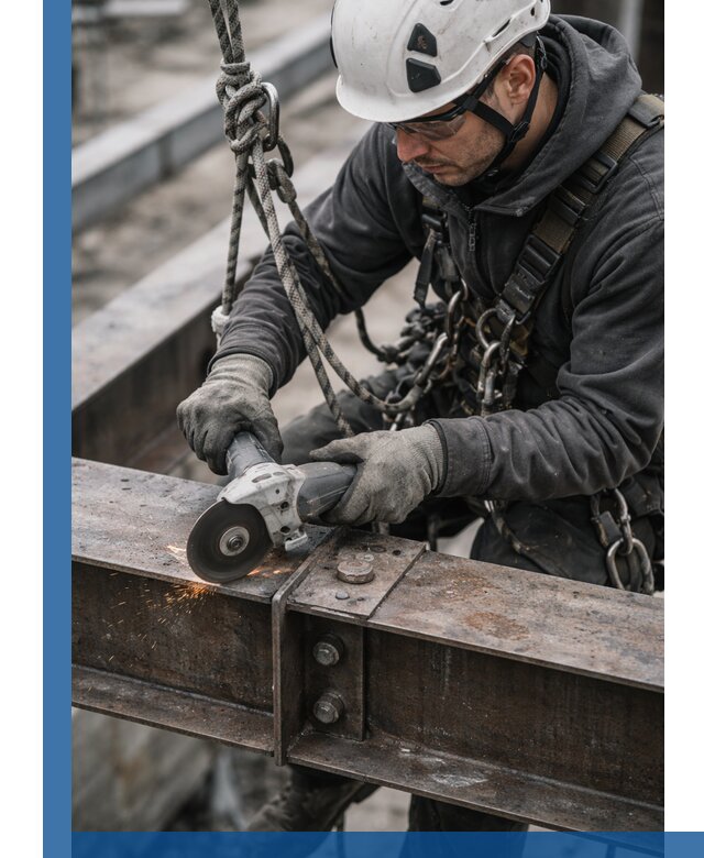 Резка металла на высоте в Лиски для зданий и конструкций