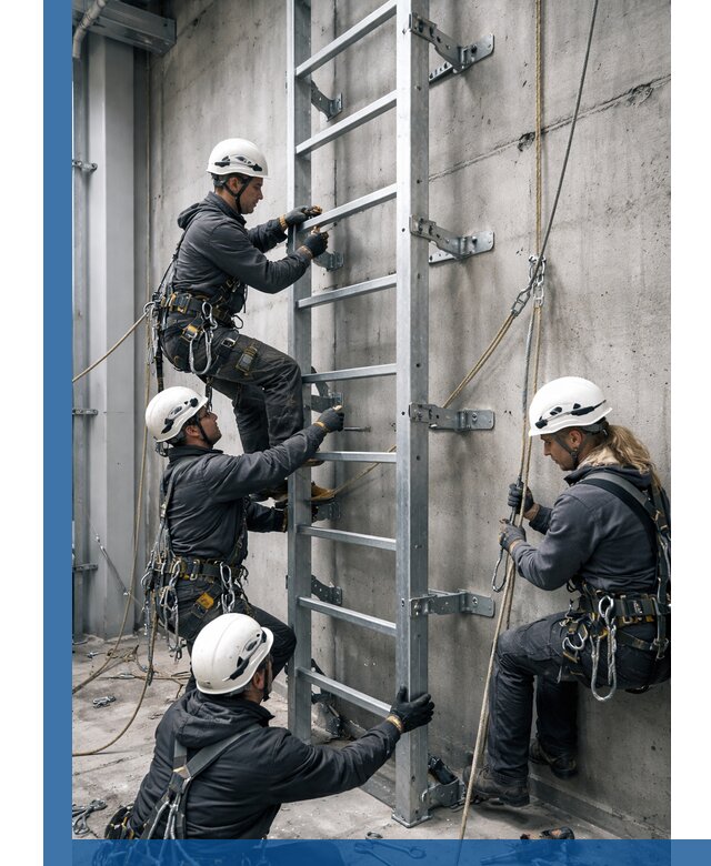 Монтаж металлических лестниц в Лиски под ключ со гарантией