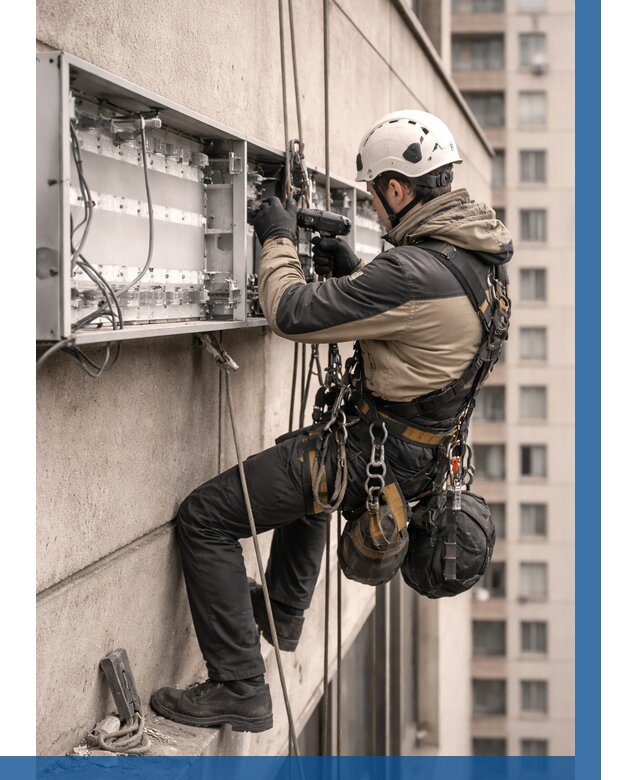 Ремонт вывески на высоте в Лиски от 4923 р. | ВЫСОТНИК-Лск