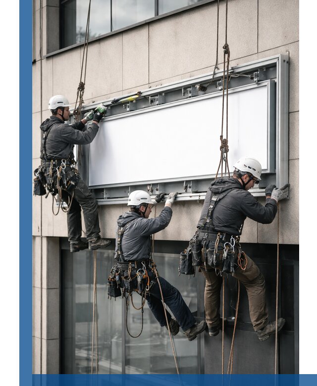 Профессиональный монтаж светового короба под ключ в Лиски