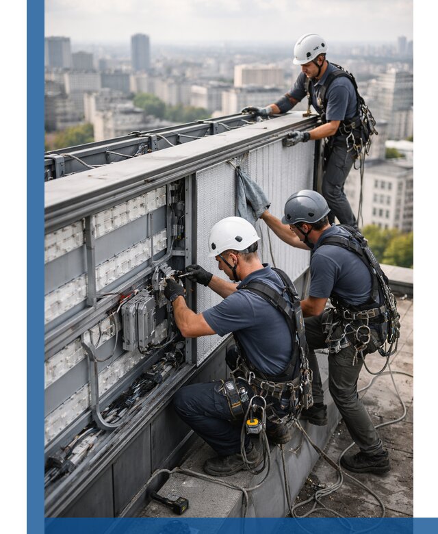 Профессиональное обслуживание крышной рекламы в Лиски под ключ