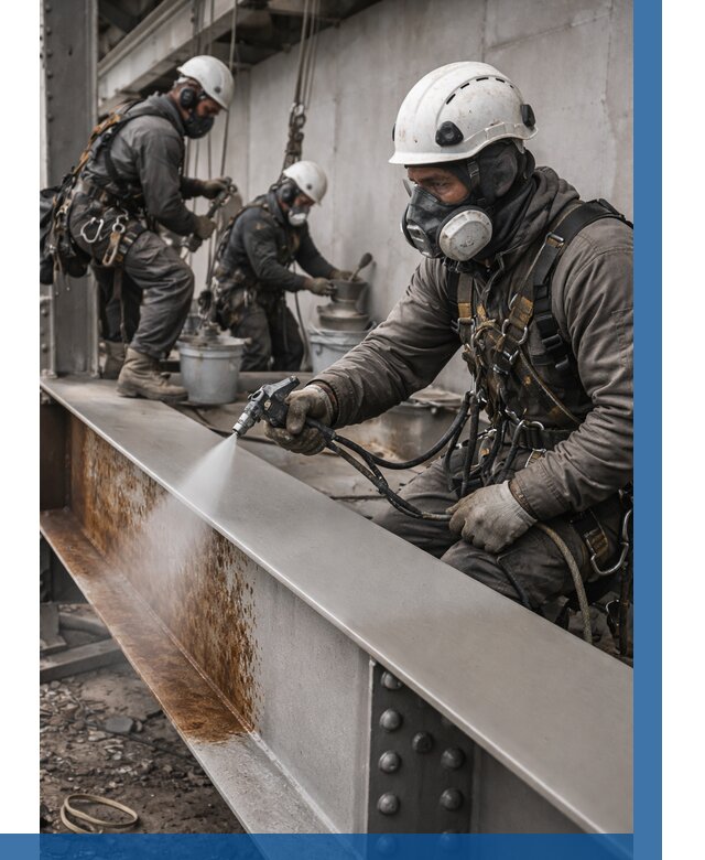 Антикоррозионная покраска металла в Лиски от 766 р. | ВЫСОТНИК-Лск