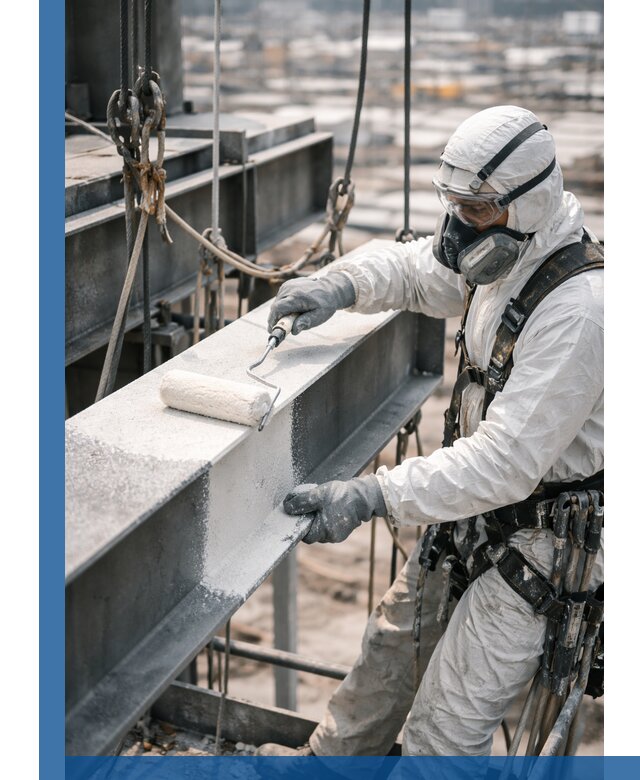 Профессиональная огнезащитная обработка металлоконструкций в Лиски