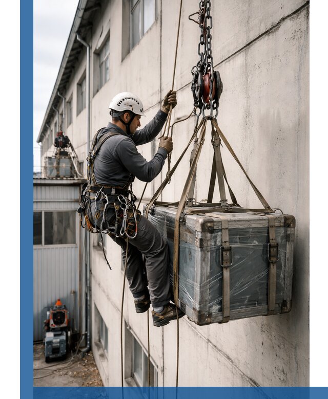 Подъем грузов на высоту в Лиски для промышленных объектов