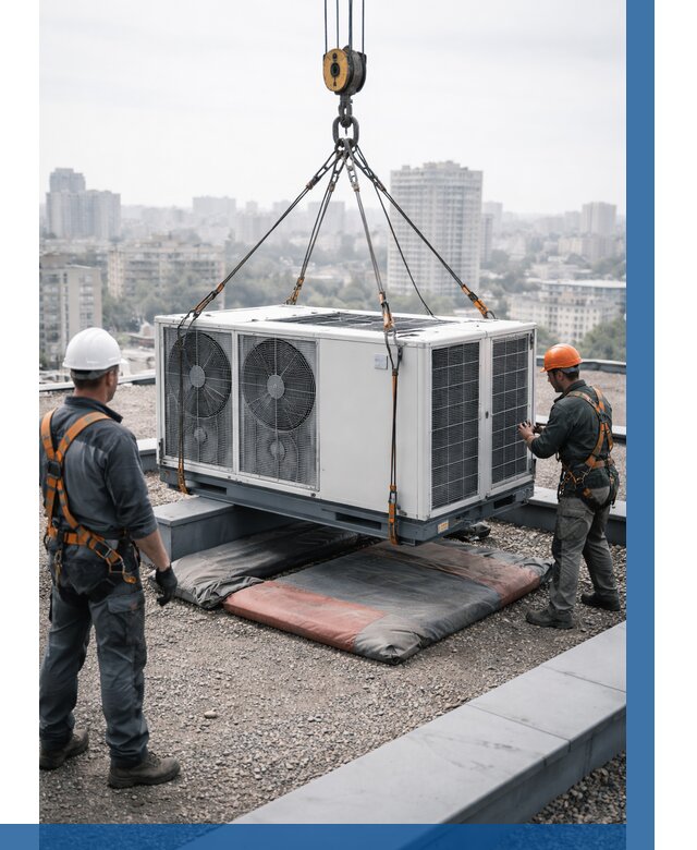 Подъем груза на крышу в Лиски от 5471 р. | ВЫСОТНИК-Лск заказать