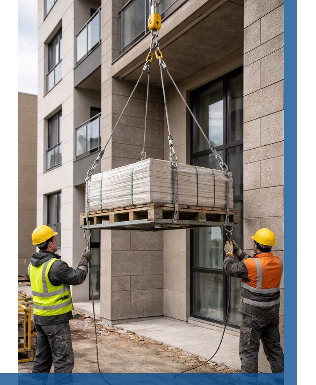 Подъем керамогранита на этаж в Лиски от 3829 р. | ВЫСОТНИК-Лск