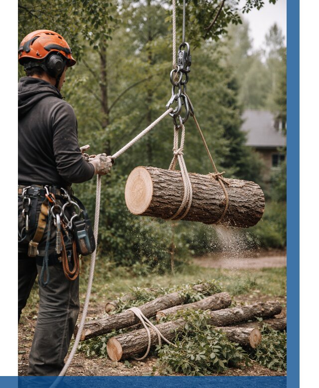 Валка деревьев частями в Лиски от 8206 р. | ВЫСОТНИК-Лск