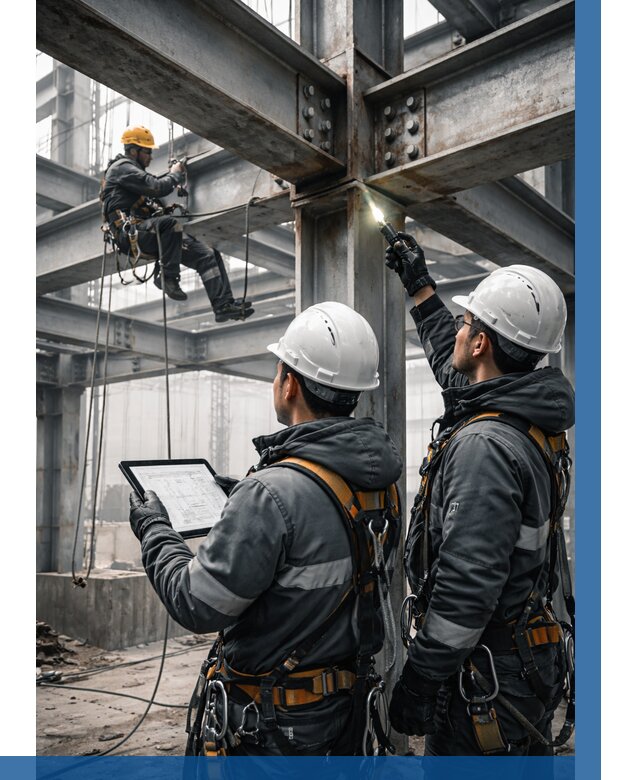 Обследование металлоконструкций в Лиски от 6018 р. | ВЫСОТНИК-Лск