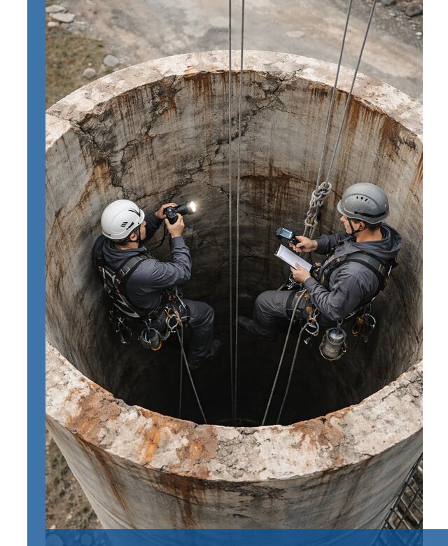 Обследование дымовой трубы: диагностика и оценка состояния в Лиски